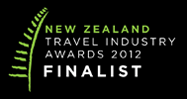 New Zealand Travel Industry Awards 2012 Finalist
